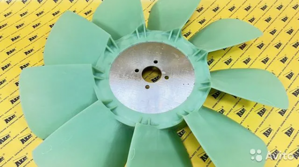 Крыльчатка вентилятора (9 лопастей)  оем 142-3391 — фото 3